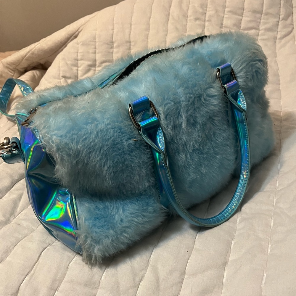 Dolls Kill Sugar Thrillz fuzzy bag